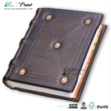 Custom PU Cover Leather Notebook